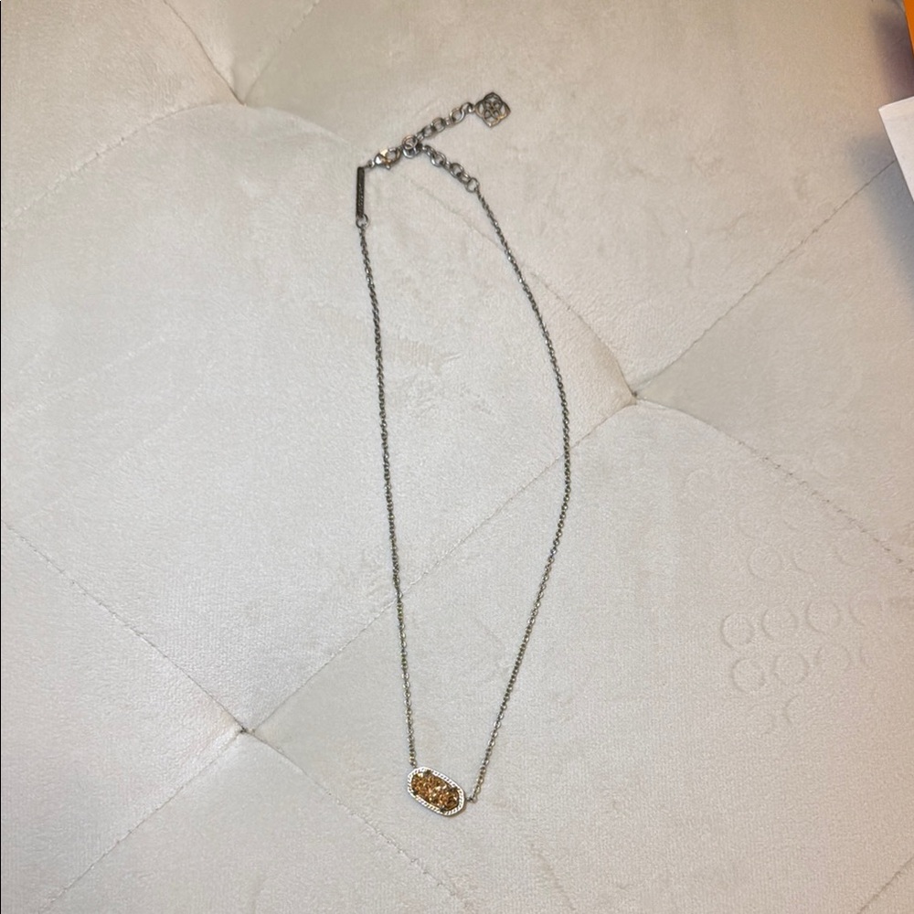 Kendra Scott Rose Gold Elisa Necklace